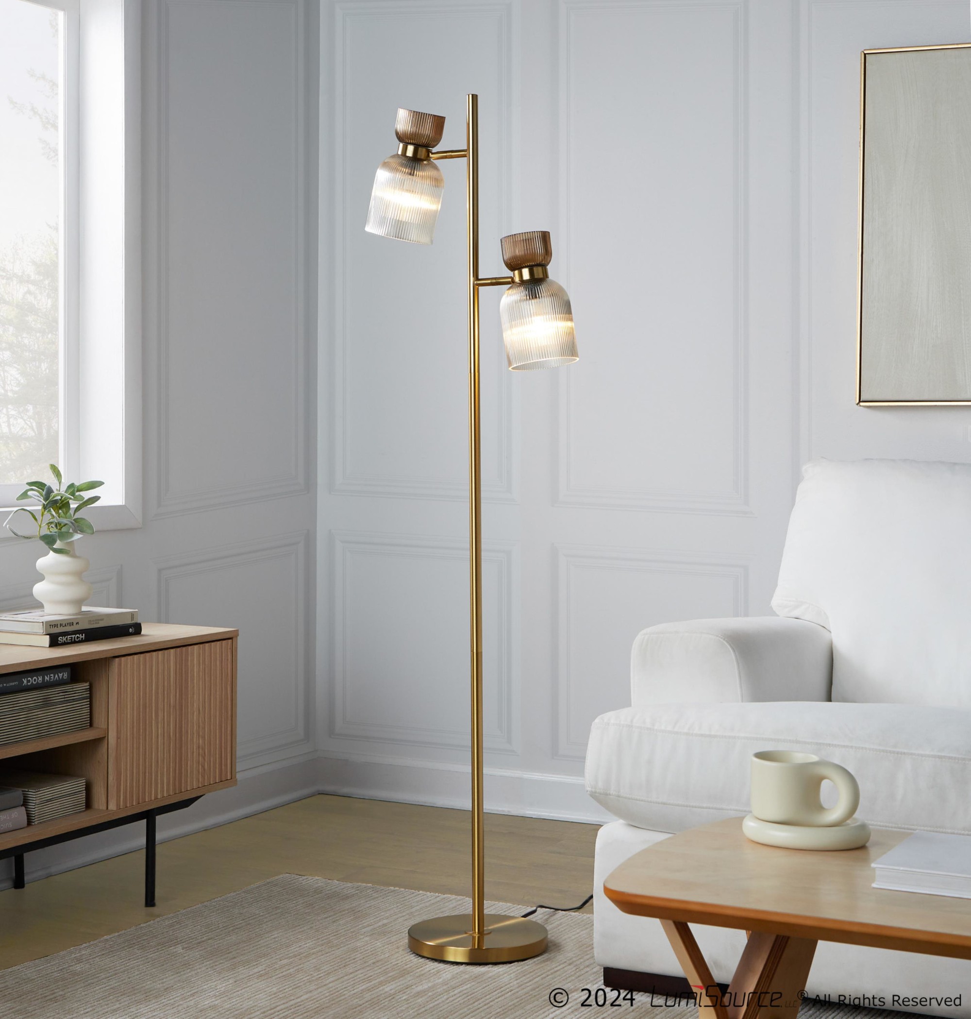 Marcel 62" Metal Floor Lamp